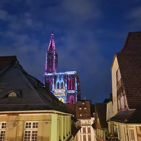 Plein Centre Avec Vue Exceptionnelle Cathedrale Daire Strazburg