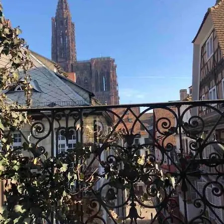 Daire Plein Centre Avec Vue Exceptionnelle Cathedrale Strazburg